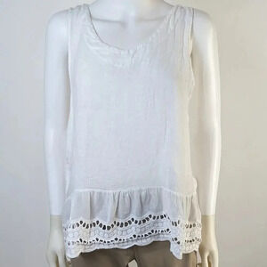Valentina Naldi Italian Linen Top - Medium